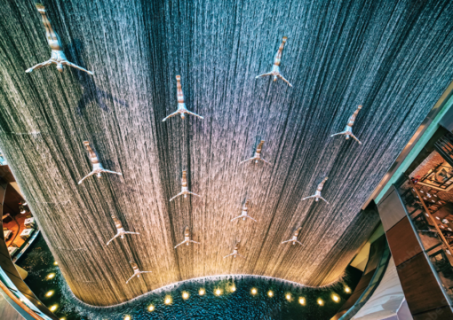 The Dubai Mall Waterfall
